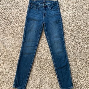 Jcrew Women’s High Rise Skinny Jeans Size 26